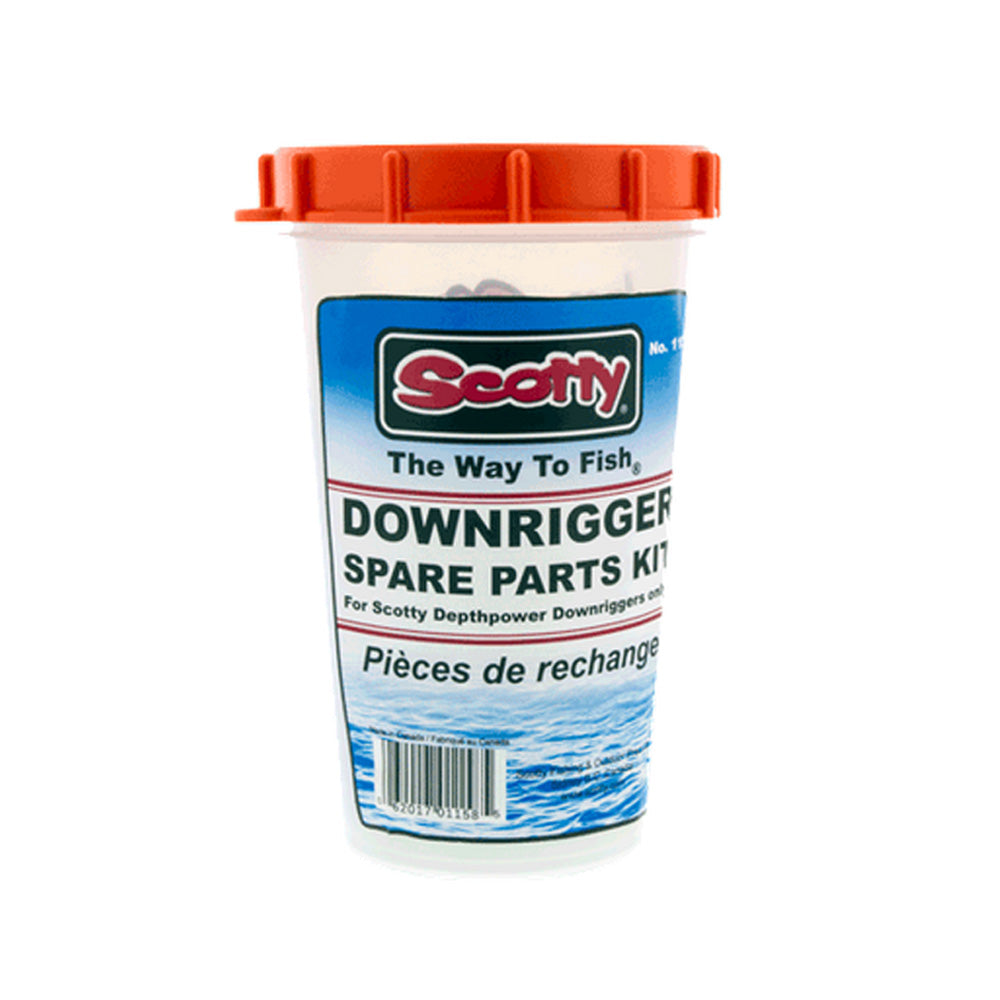 Scotty 1159 High Performance Downrigger Accessory Kit with 1L watertight container and replacement components