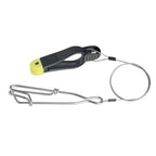 Scotty 1183 Mini Power Grip Plus downrigger release clip with 30-inch wire leader and self-locating stacking snap
