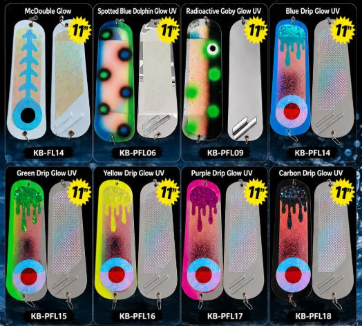 11" Dual Fin Flasher Series