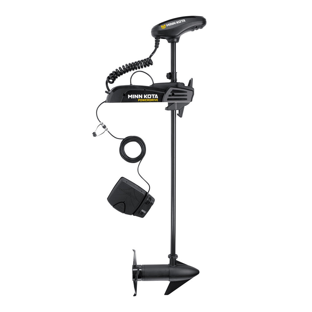 Minn Kota Pontoon PowerDrive 70 lb 24V 48-inch bow-mount trolling motor with corded foot pedal