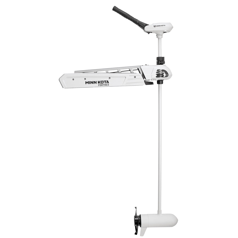 Minn Kota Riptide Fortrex 112 bow-mount saltwater trolling motor 36V 112lb 62-inch shaft with Bowguard 360