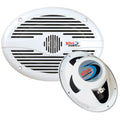 Boss Audio MR690 6x9 White Marine Oval Speakers 350W Pair