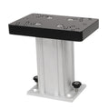 Cannon 6 inch aluminum fixed base downrigger pedestal for surface or track mounting