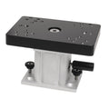 Cannon 4-inch aluminum swivel base downrigger pedestal with 360-degree rotation and 16 locking points