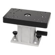 Cannon Aluminum Swivel Base Downrigger Pedestal with 360-degree rotation and 16 locking positions