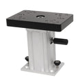 Cannon 6-inch aluminum swivel base downrigger pedestal with 360-degree rotation and 16 locking points