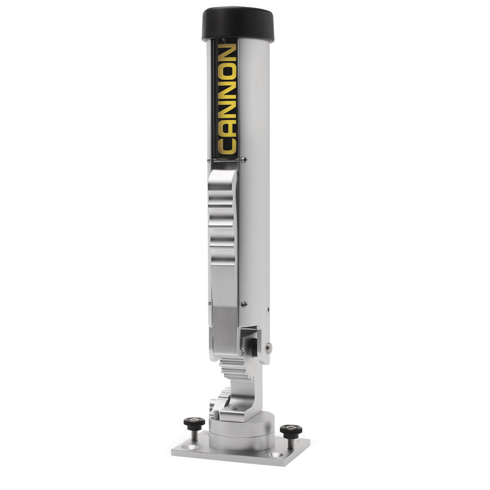 Cannon Adjustable Dual Axis 10-inch Rod Holder for Track System with pistol grip and UV-resistant end cap