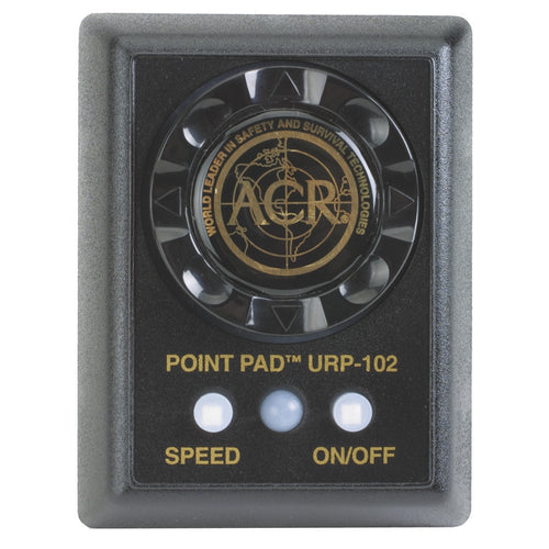 ACR URP-102 Point Pad remote control for ACR searchlights with flush and surface mount hardware