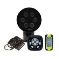 ACR RCL-50 LED Black Searchlight with URP-103 Point Pad, URC-104 Master Controller and URH-103 Wireless Handheld Remote