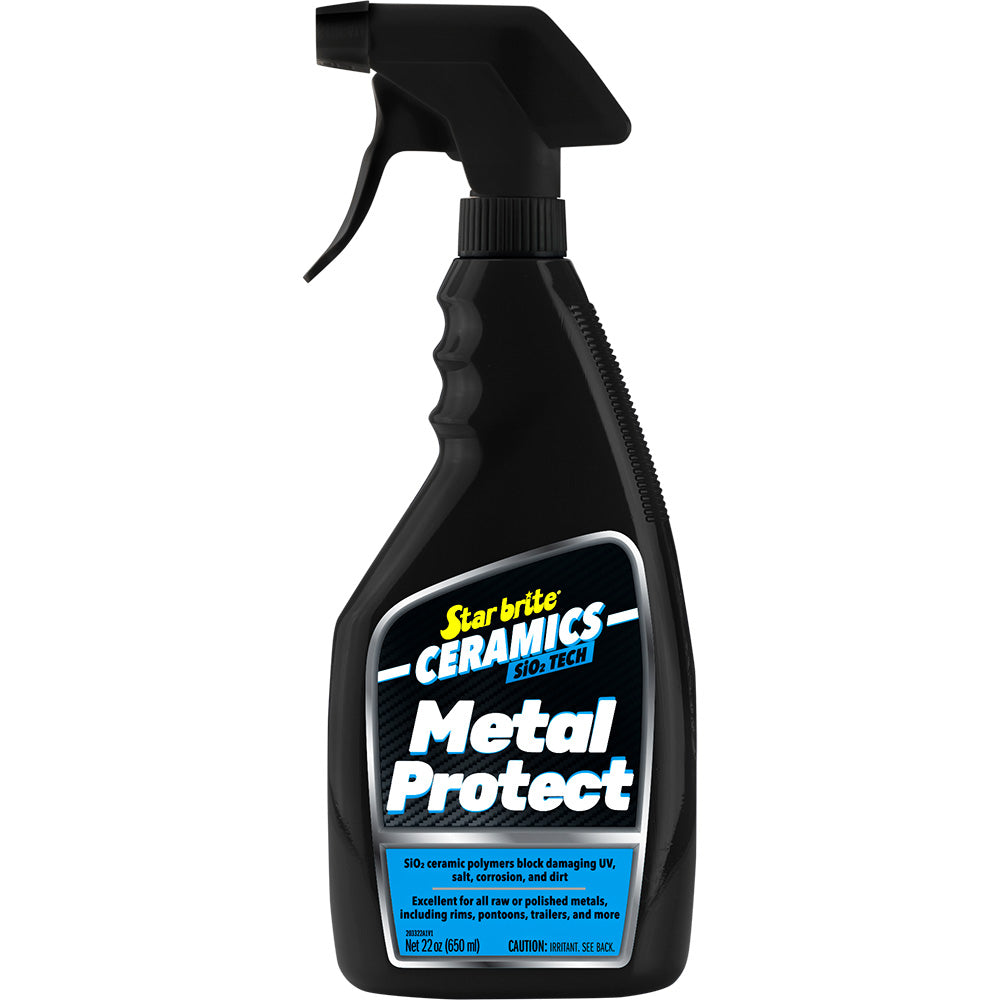 Star brite Ceramic Metal Protect SiO2 Polymer Protection 22 oz spray bottle for marine and metal surfaces