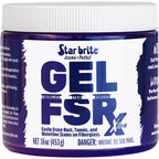 Star brite GEL FSR Xtreme Fiberglass Stain Remover 16 oz bottle for rust and waterline stains on boats and RVs