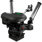 Scotty 2116 HP Depthpower Electric Downrigger with 60-inch telescoping stainless steel boom and dual rocket launcher rod holders