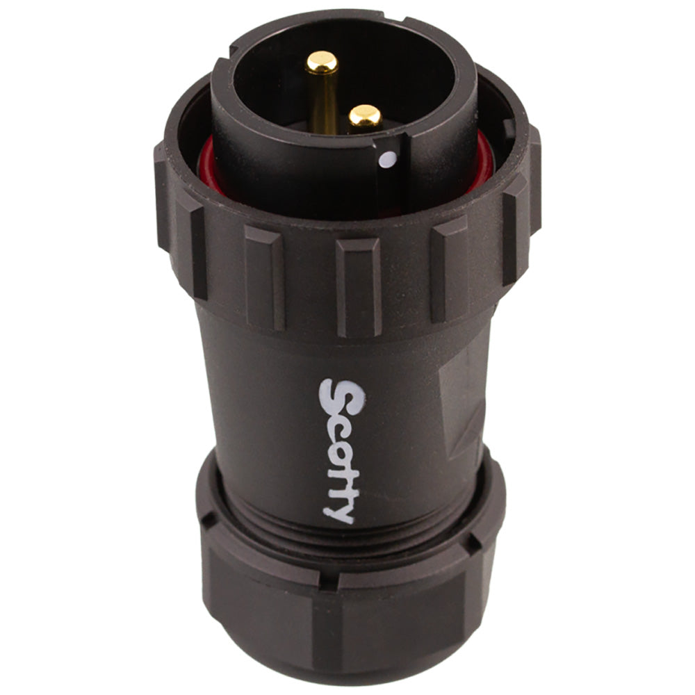 Scotty 2123 Marine Grade 12V 30A Electric Plug for Scotty Downriggers
