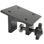 Cannon Clamp Mount aluminum downrigger gunwale and transom mount with hand knob