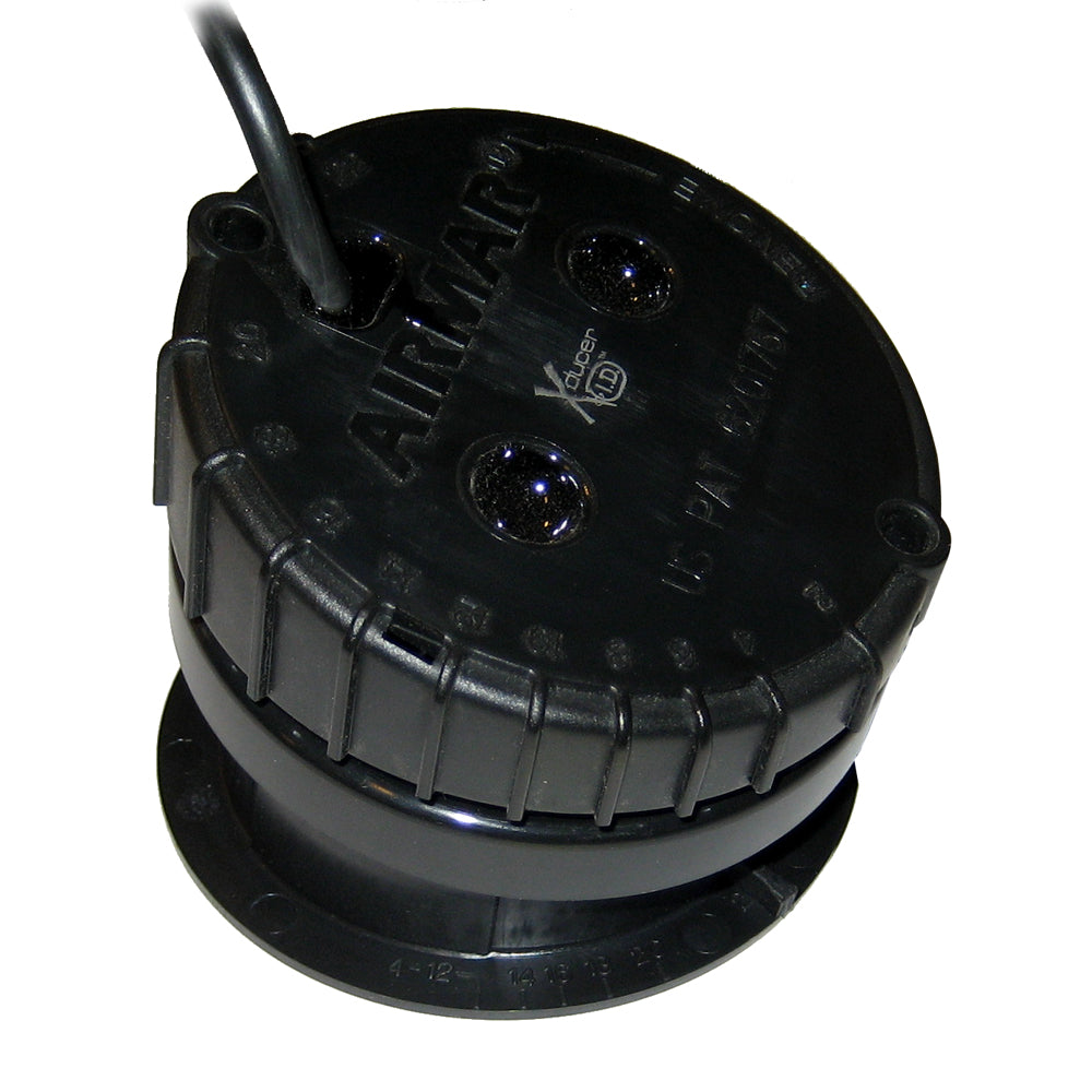 SI-TEX 494/50/200 dual-frequency in-hull transducer for ES502 fishfinder with 30-foot cable and 8-pin plug