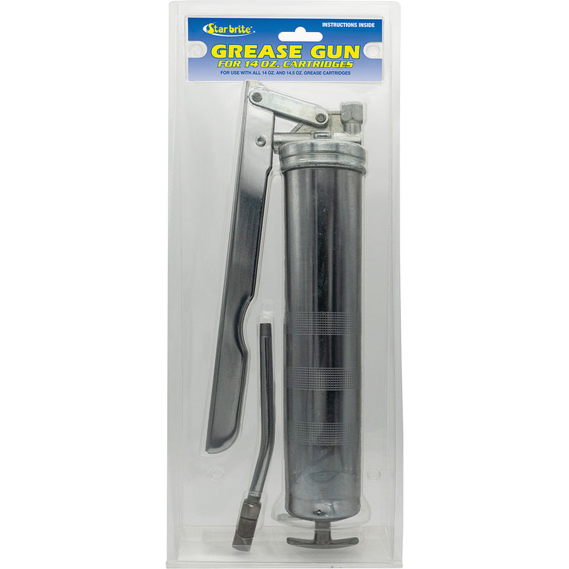 Star brite Heavy-Duty Lever Grease Gun for 14 oz and 14.5 oz grease cartridges