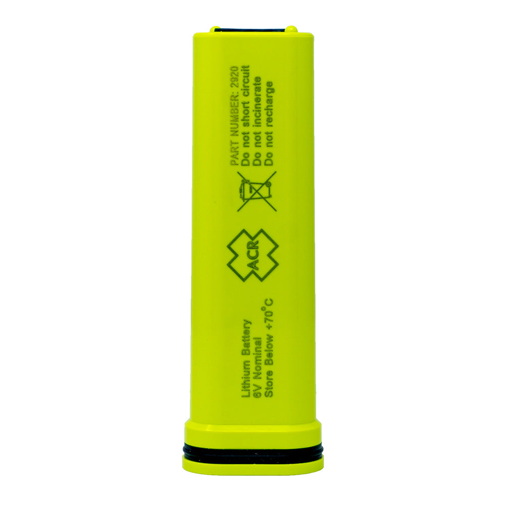 ACR 2920 replacement lithium battery for Pathfinder Pro SART Rescue Transponder