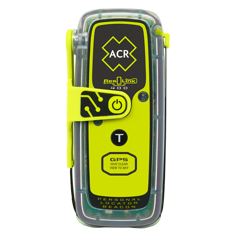 ACR ResQLink 400 Personal Locator Beacon with multifunction clip and digital display