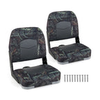 2-Pack Boat Seats with Thick Sponge Padding