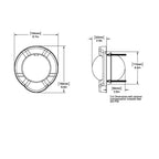 Ritchie SR-2 Venture Sail Boat Compass - Bulkhead Mount - Black