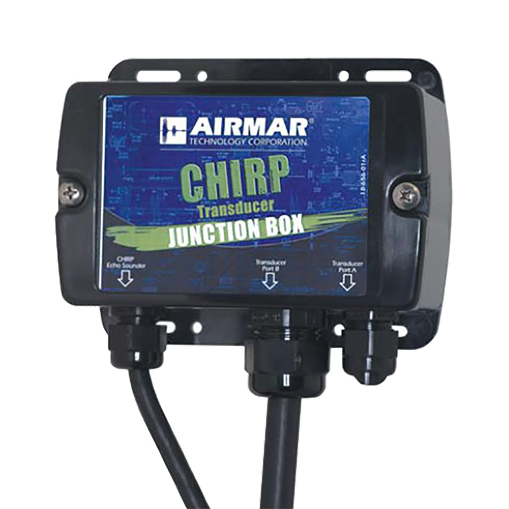 Airmar CHIRP Junction Box with Raymarine CP470 11-pin connector for single and dual-band transducers