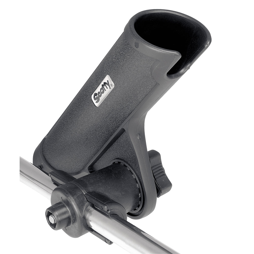 Scotty 355 Rodmaster II downrigger boom rod holder in fibre-reinforced engineering nylon with removable gimbal pin
