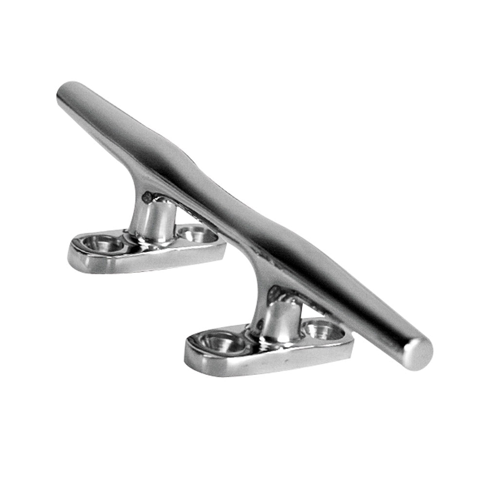 Whitecap 8-inch 316 stainless steel hollow base deck cleat