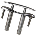 Whitecap 4-½ inch 316 stainless steel E-Z push-up cleat, overall length 5-⅛ inch