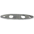 Whitecap aluminum backing plate for E-Z push-up cleat models 6704 and 6804