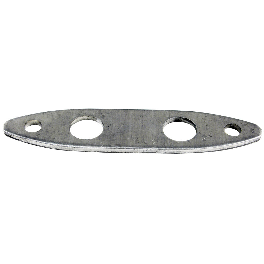 Whitecap aluminum backing plate for E-Z push-up cleat models 6704 and 6804