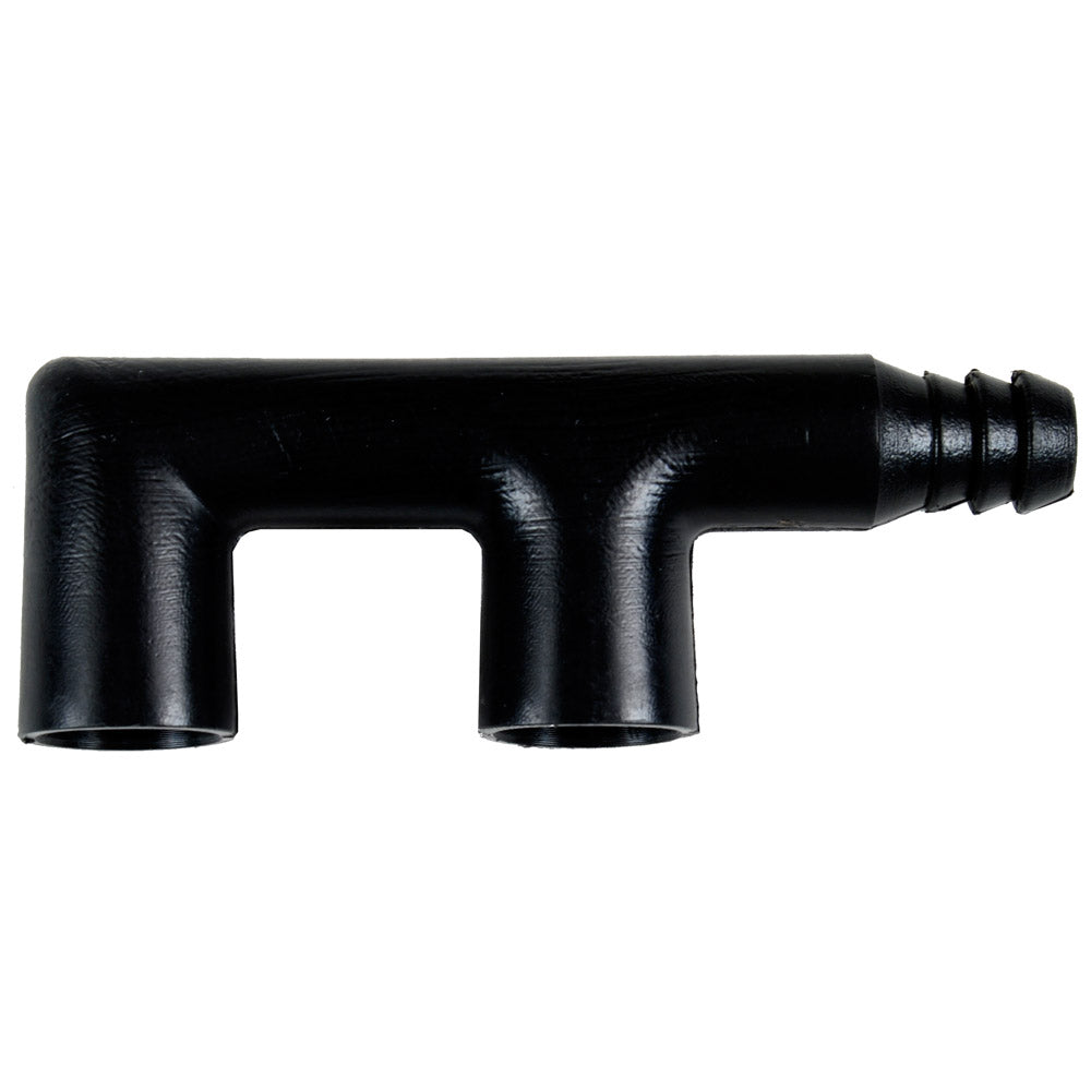 Whitecap black nylon replacement drain tube for E-Z Cleat models 6704 and 6804