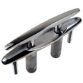 Whitecap 6-inch 316 stainless steel pull-up cleat with barbed shank