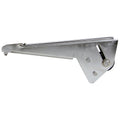 Whitecap 304 stainless steel Bruce anchor roller 15 inch long 1 inch line for 9-30 ft boats