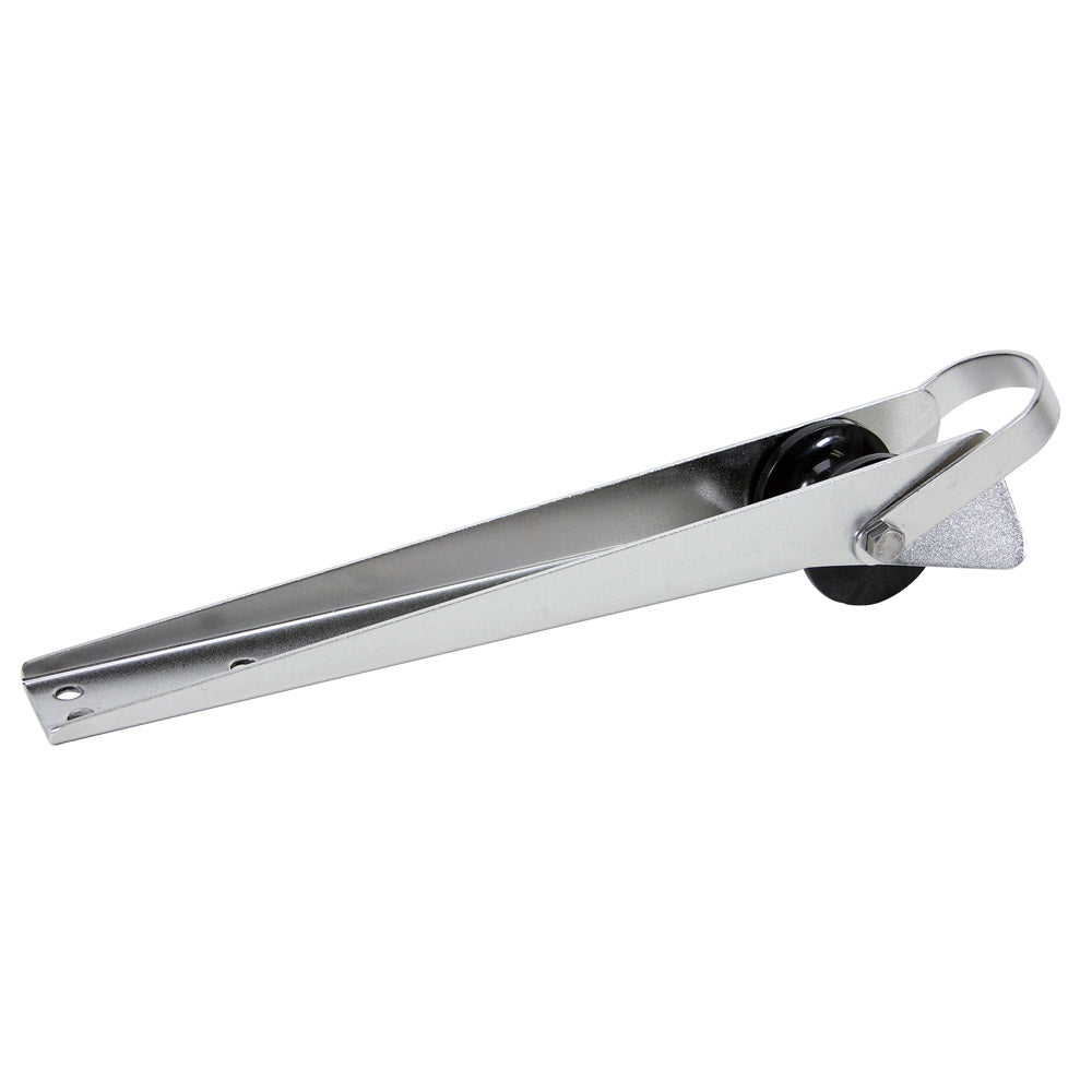 Whitecap 304 stainless steel Danforth Fortress anchor roller 16 inch long 1 inch line for 16 to 20 foot boats
