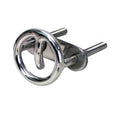 Whitecap 3-inch 316 stainless steel ski tow with nuts and washers