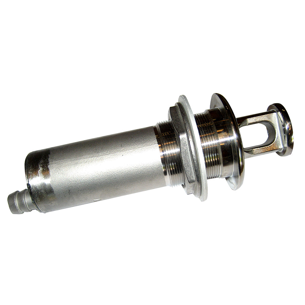 Whitecap 316 stainless steel push-up ski tow pylon with rotating head, vertical mount