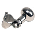 Whitecap 304 stainless steel clamp-on speed knob for standard Destroyer wheels with locking nut