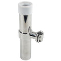 Whitecap Bluewater Series 10-inch stainless steel rail mount rod holder for 7/8 and 1 inch rails