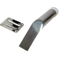 Whitecap Bluewater 9-inch removable 304 stainless steel rod holder with 4x3.75-inch mounting plate