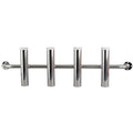 Whitecap 4-tube 304 stainless steel rocket launcher with 10-inch tubes and 2-1/2-inch base diameter