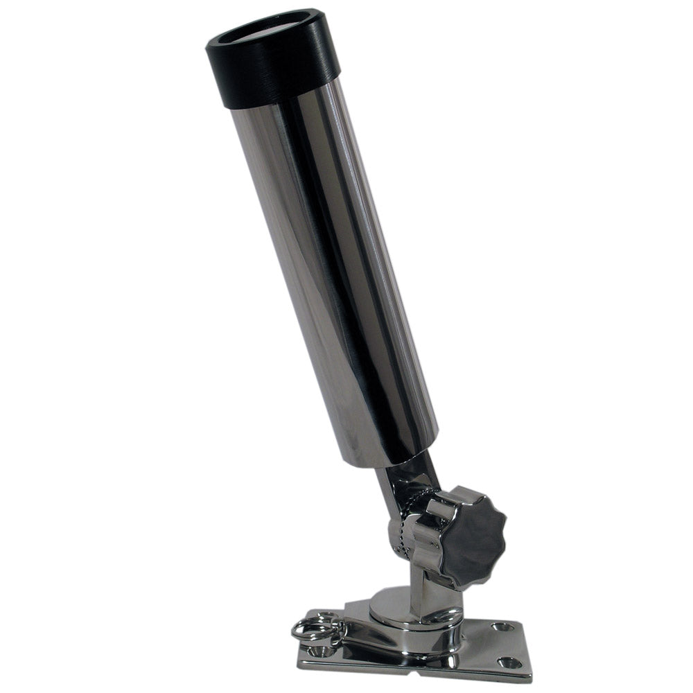 Whitecap Bluewater 316 stainless steel 360/180 degree removable rod holder