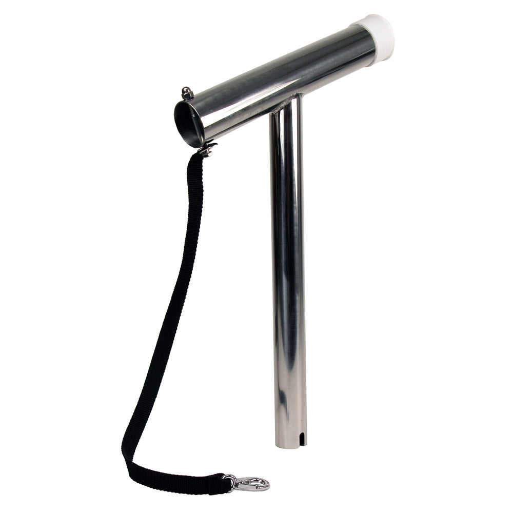 Whitecap Bluewater 304 stainless steel removable rod rigger for flush-mount rod holders, 12-inch tube