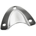 Whitecap 304 stainless clam shell midget vent 1-1/2 x 1-3/4 inch