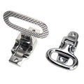 Whitecap folding stainless steel boat step, 316 SS, 3-1/4 x 2 inch step size