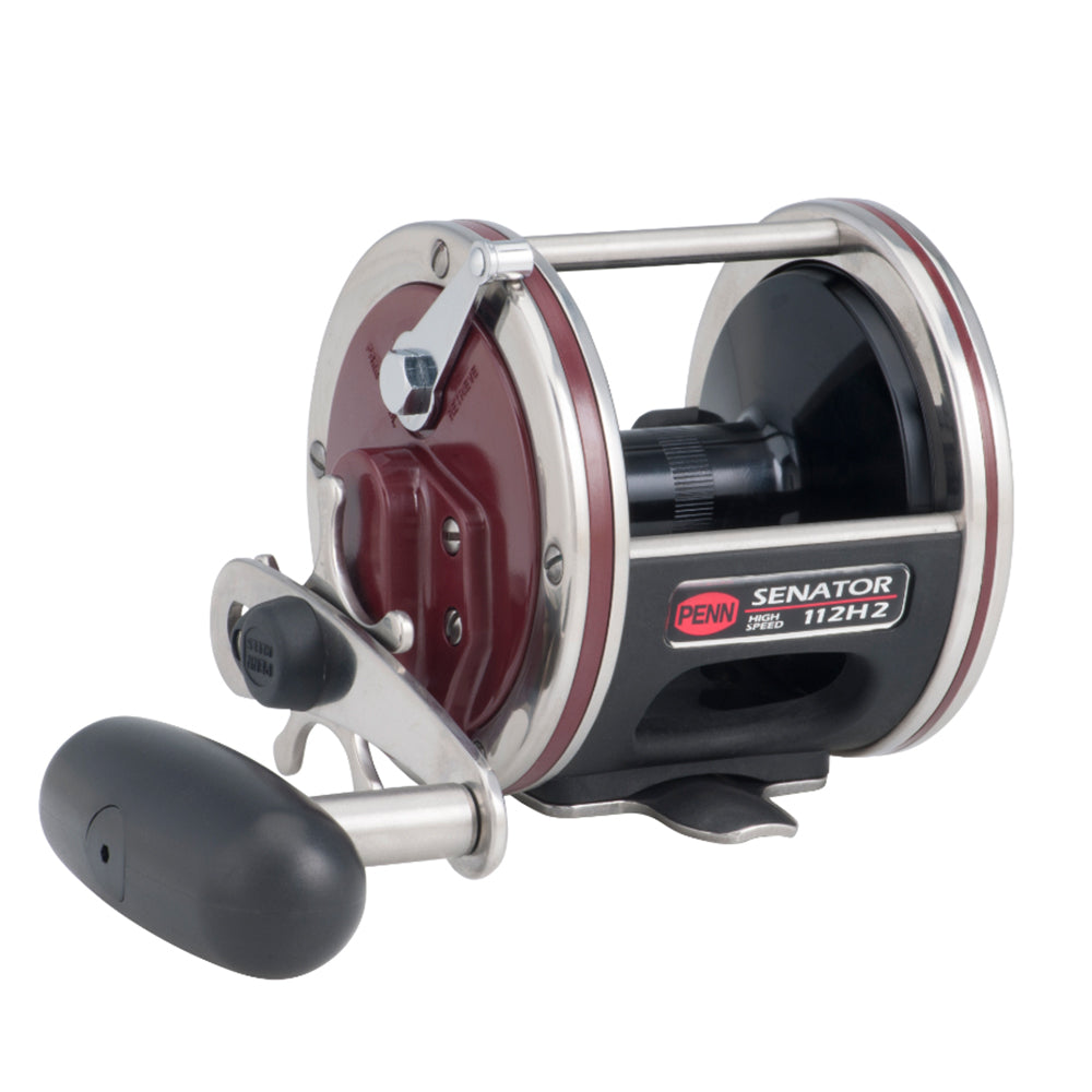 PENN Special Senator 3/0 conventional saltwater reel with stainless steel reinforced side plates and anodized aluminum spool