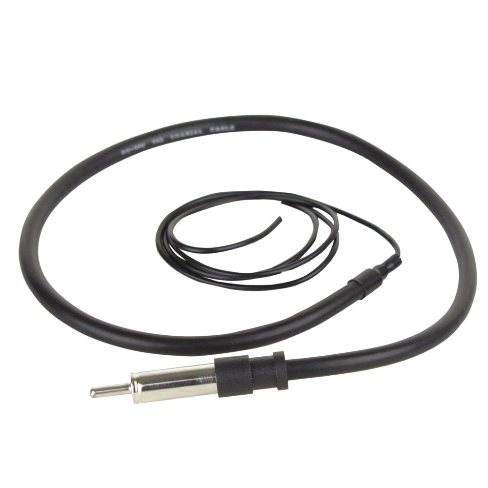 Boss Audio MRANT10 AM/FM dipole hide-away marine antenna with 45-inch cable