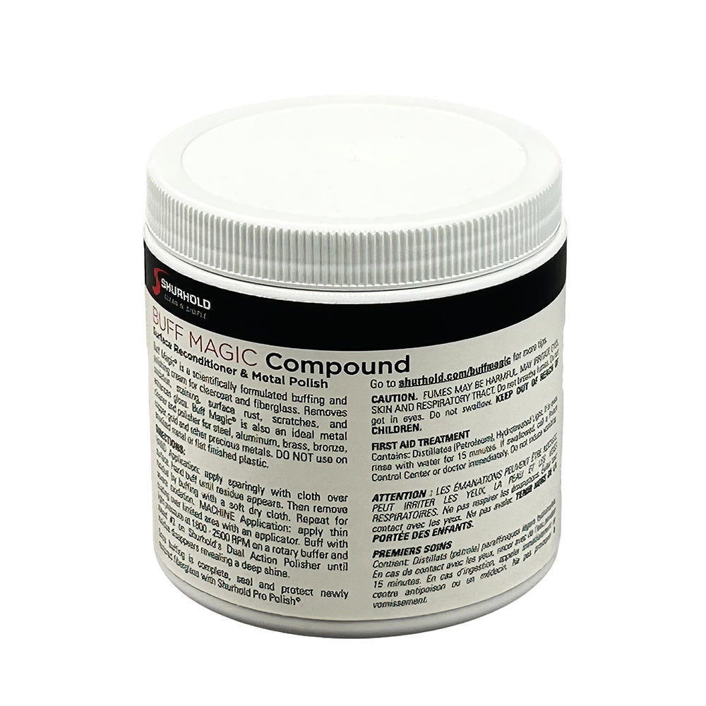 Shurhold Buff Magic Compound Surface Reconditioner & Metal Polish - 22oz