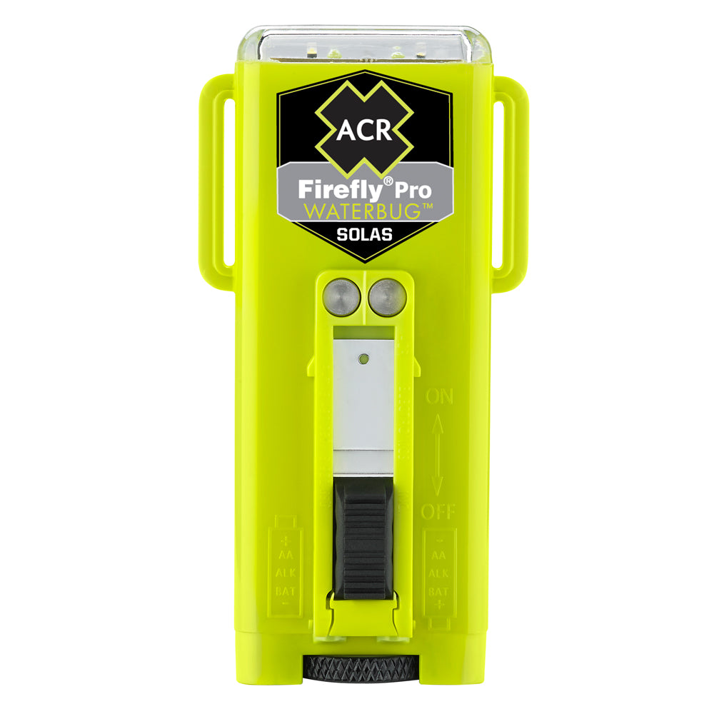 ACR Firefly PRO WATERBUG SOLAS automatic water-activation strobe light for life jackets
