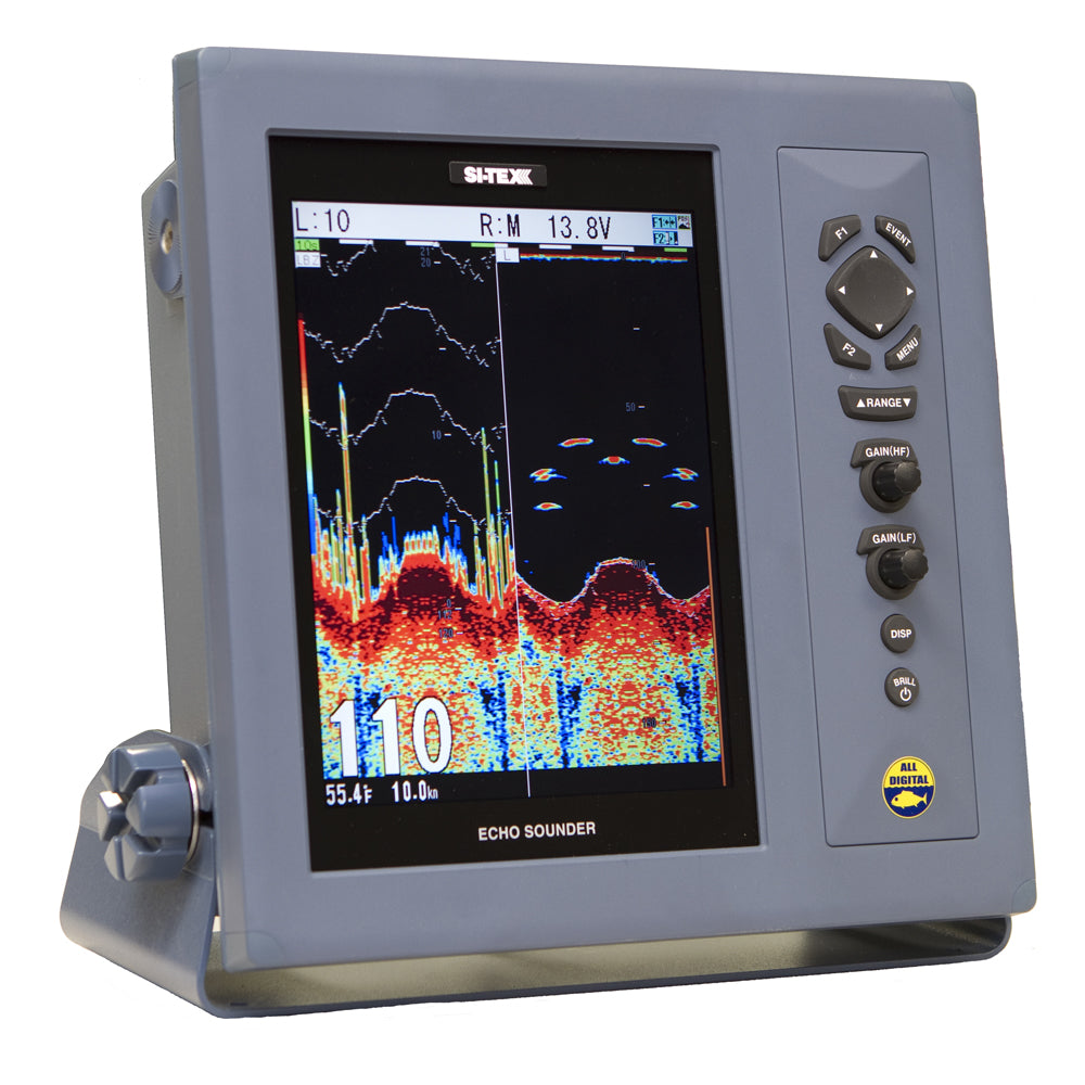 SI-TEX CVS-1410 1kW dual-frequency 10.4-inch color TFT LCD fishfinder no transducer