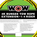 WOW Watersports 4K Bungee Tow Rope Extension
